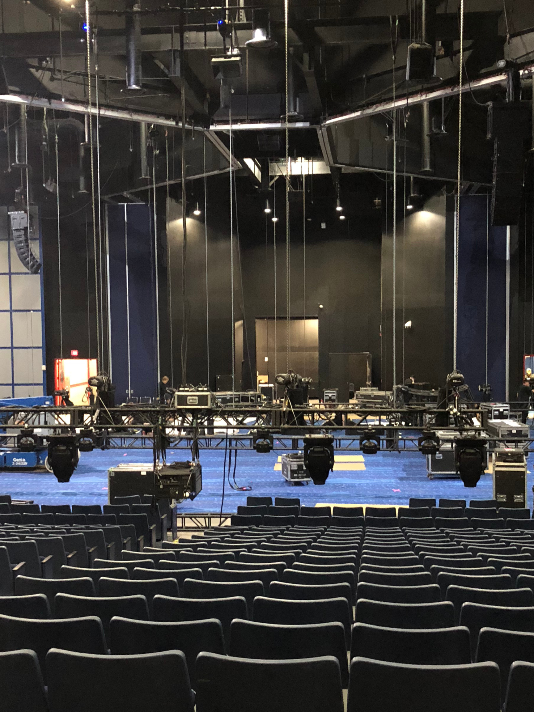 Production Rigging setup in houston